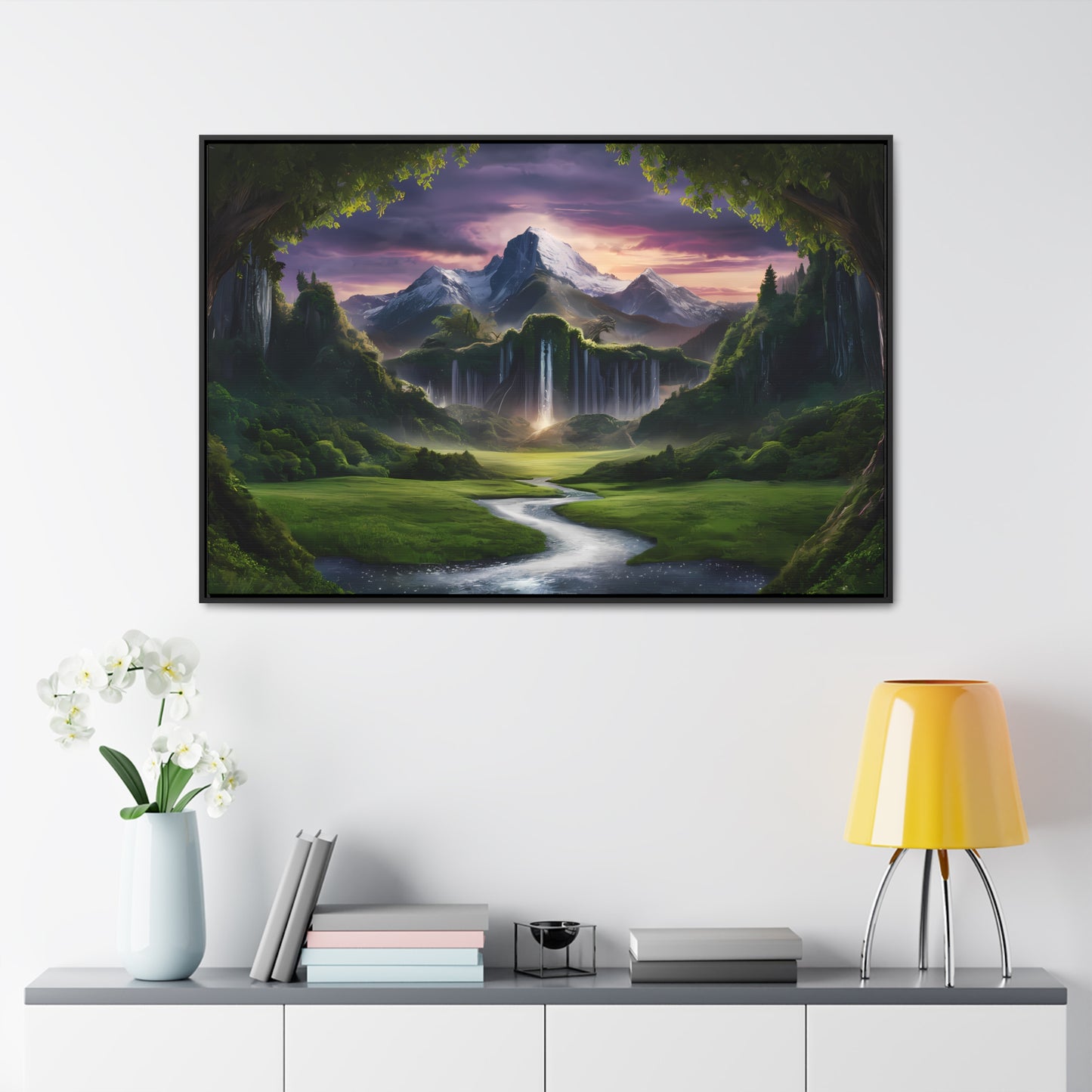 Loading Spinner in Progress - Gallery Canvas Wraps, Horizontal Frame