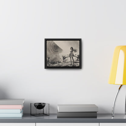 Echoes of the Abyss - Gallery Canvas Wraps, Horizontal Frame