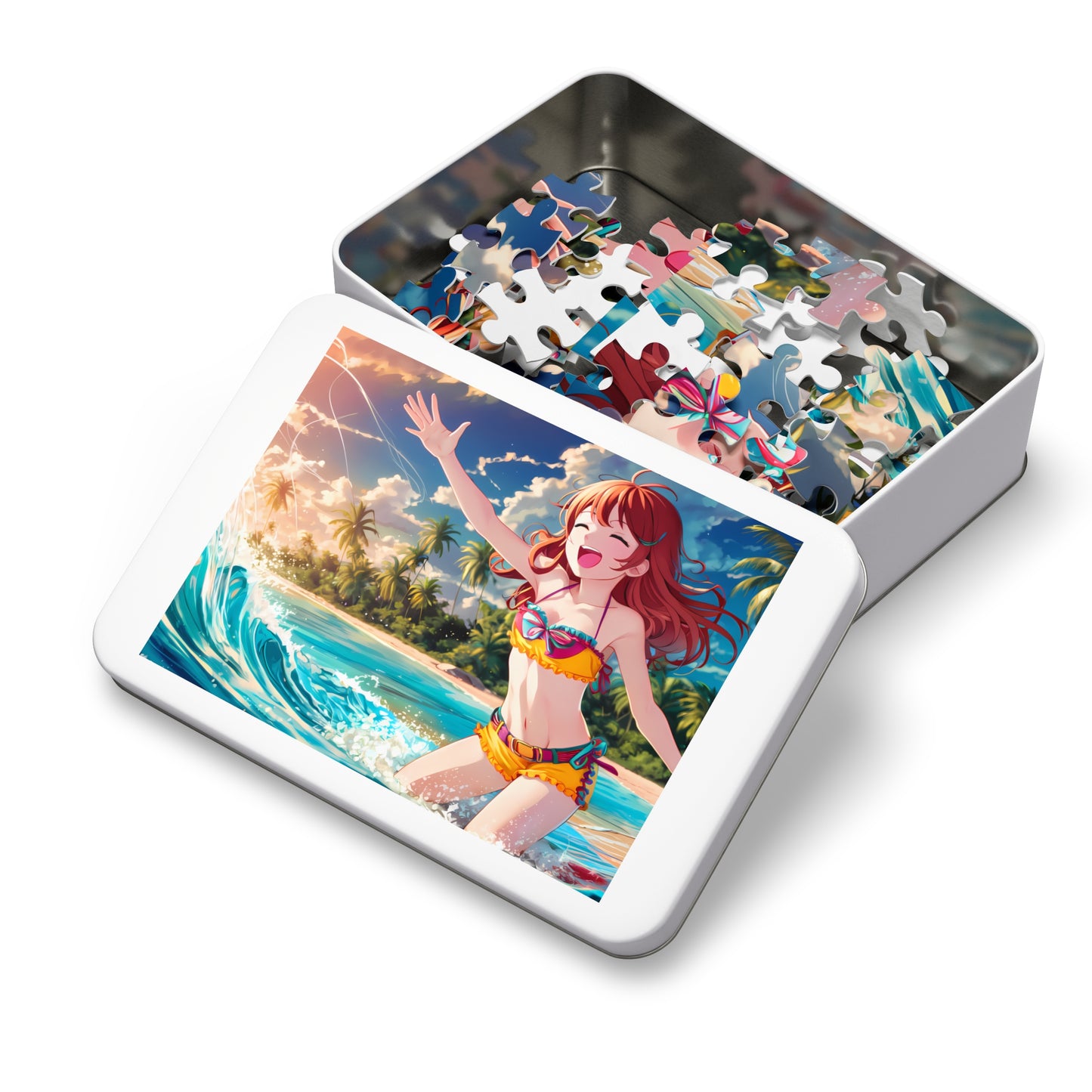 "Joyful Splash of Summer" - Jigsaw Puzzle (30, 110, 252, 500,1000-Piece)