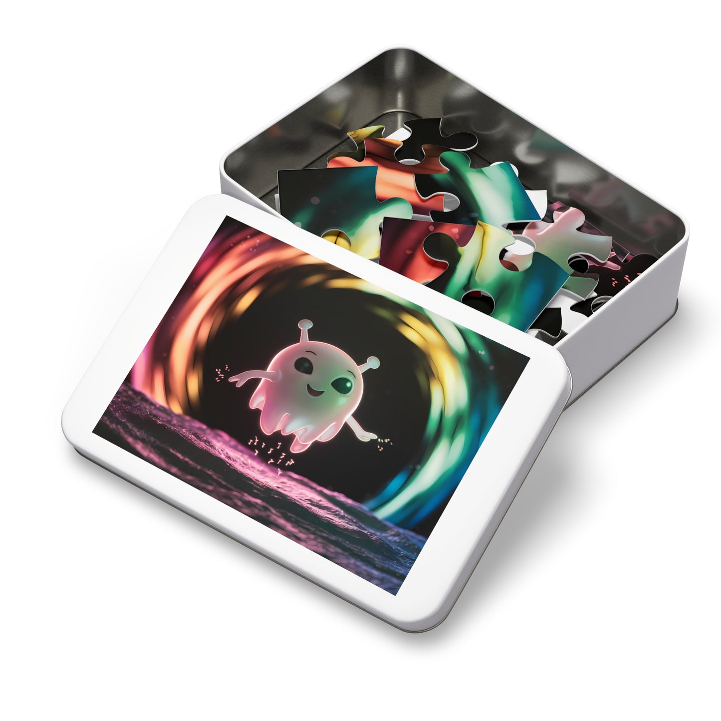 Cosmic Jellybean Adventure - Jigsaw Puzzle (30, 110, 252, 500,1000-Piece)