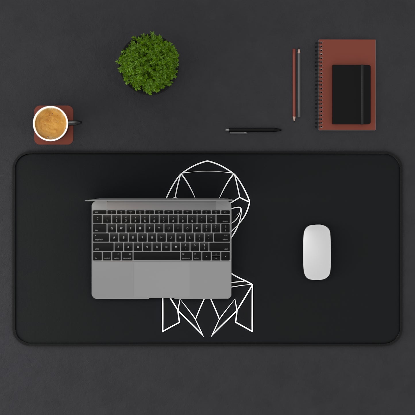 Celestial Elegance - Desk Mat