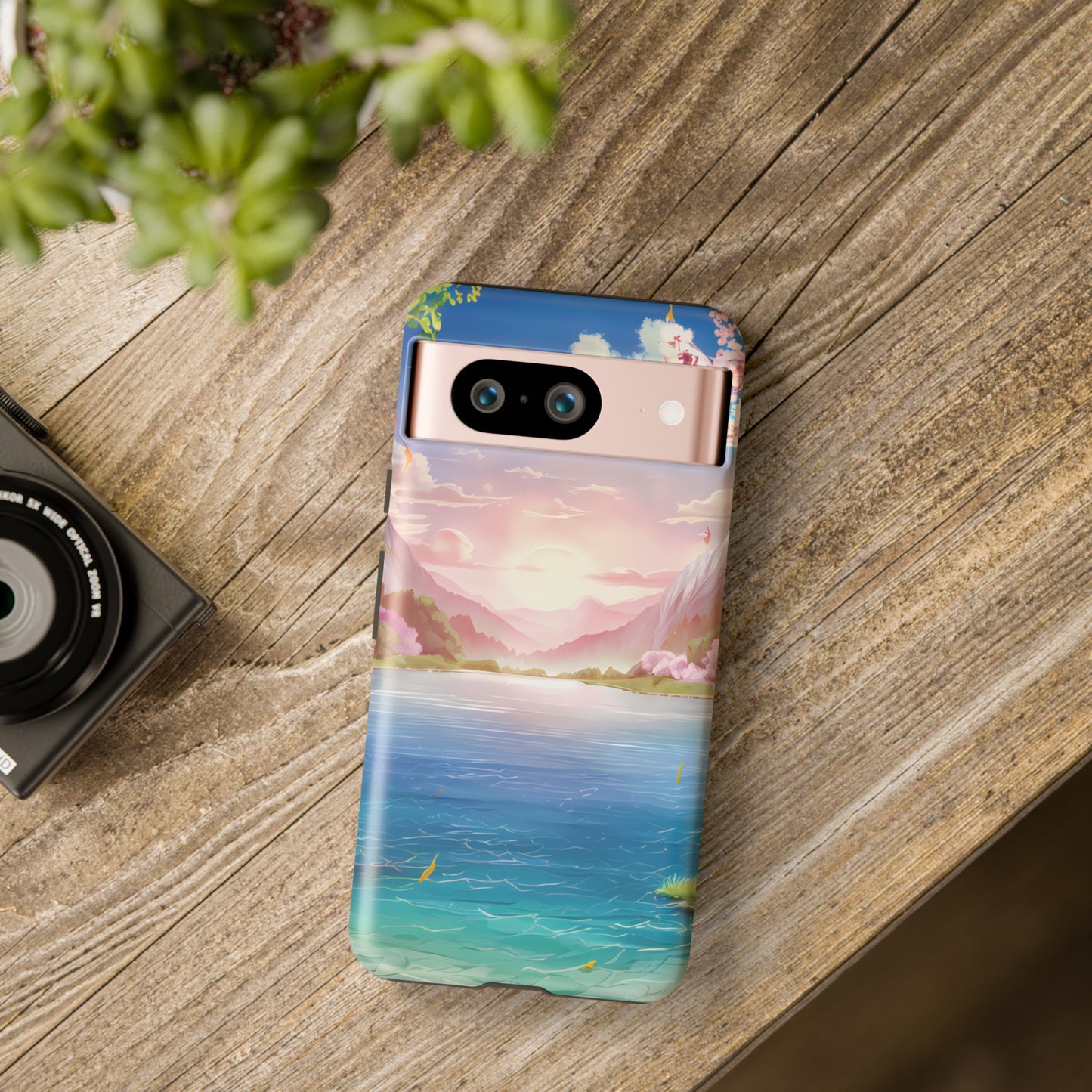 Serene Lake and Mountains - Smartphone Tough Cases