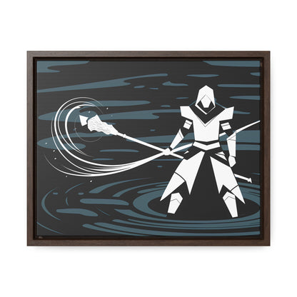 "Guardian of the Abyss" - Gallery Canvas Wraps, Horizontal Frame