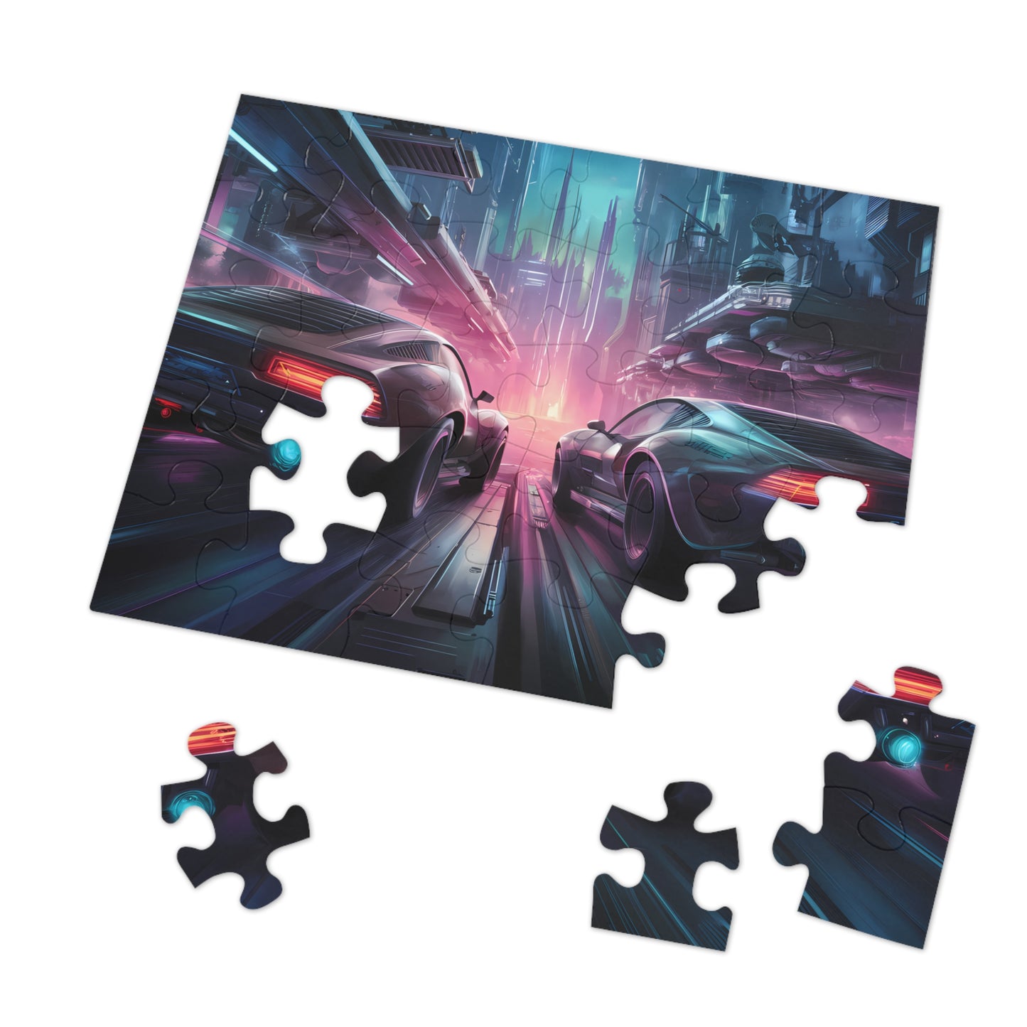 Neon Velocity - Jigsaw Puzzle (30, 110, 252, 500,1000-Piece)