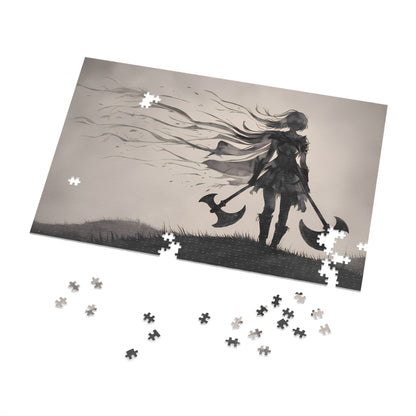 Whispers of the Fallen Warrior - Jigsaw Puzzle (30, 110, 252, 500,1000-Piece)