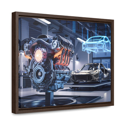 "Cutting-Edge Automotive Engineering" - Gallery Canvas Wraps, Horizontal Frame