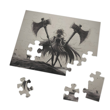 "Angel of Desolation" - Jigsaw Puzzle (30, 110, 252, 500,1000-Piece)