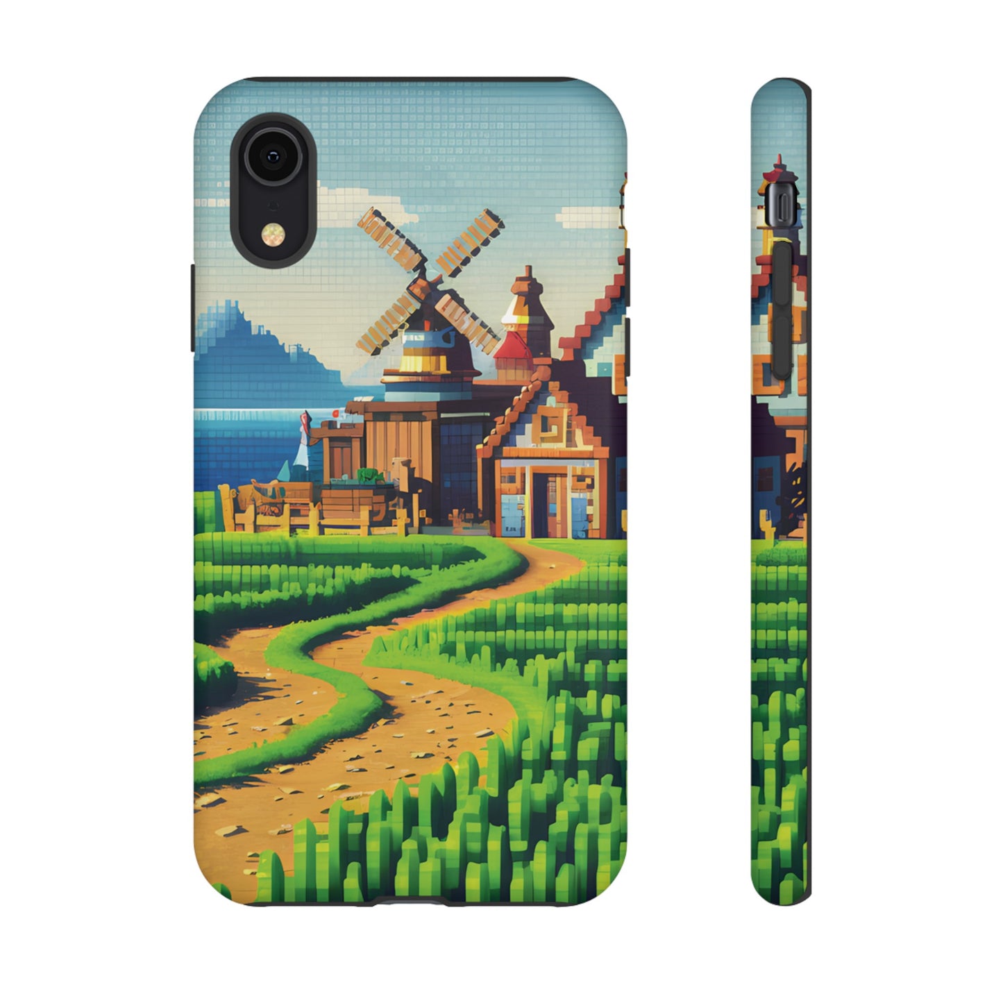 Pixel farming Village - Smartphone Tough Cases