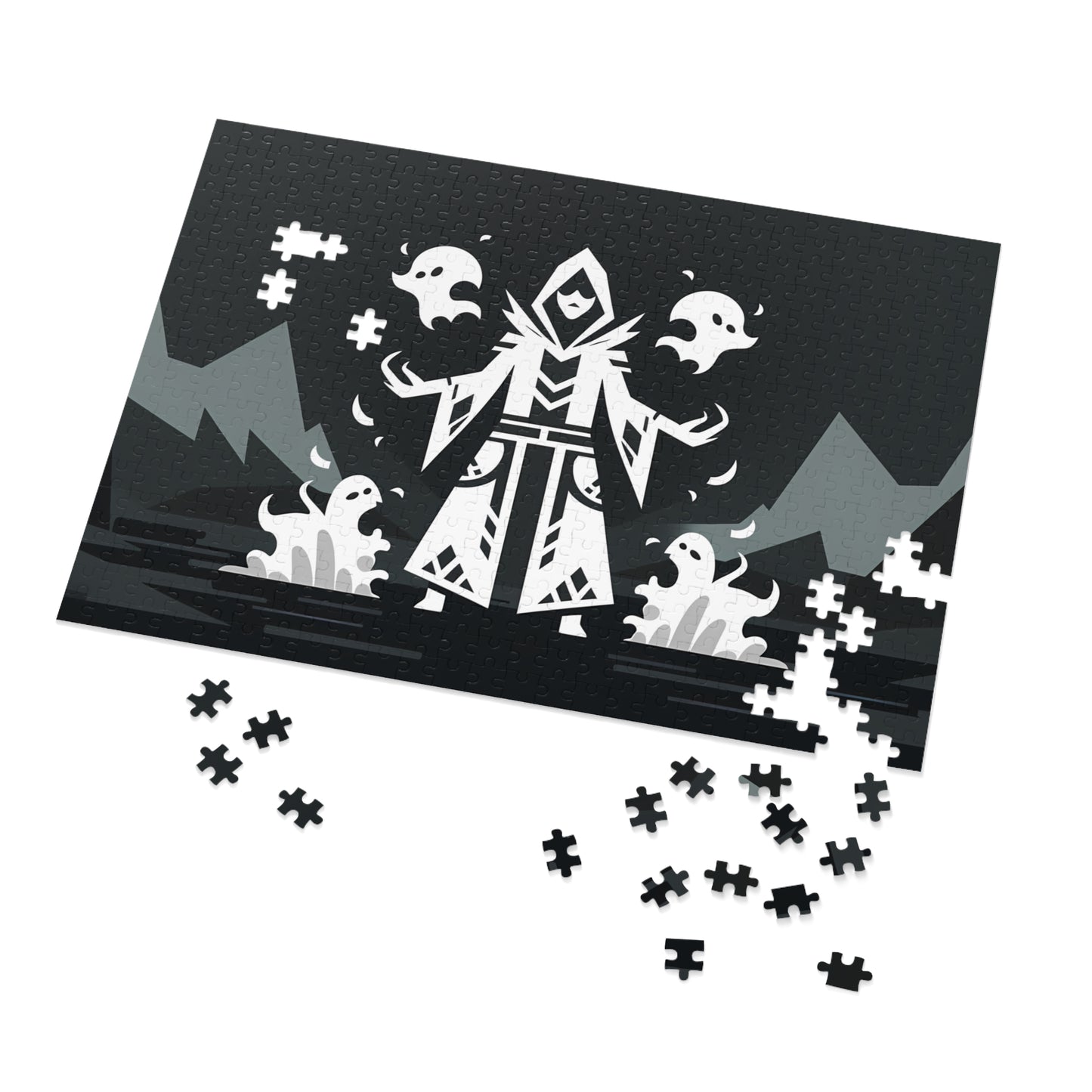 Necromancer's Summoning - Jigsaw Puzzle (30, 110, 252, 500,1000-Piece)