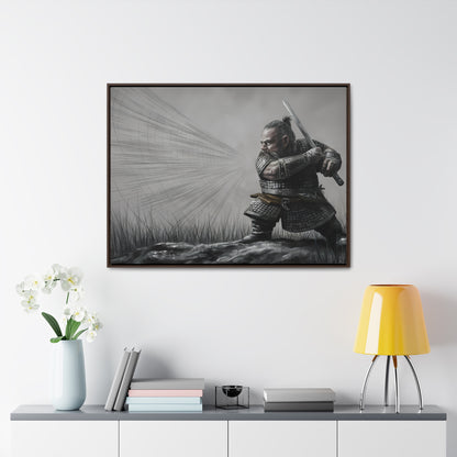 Defender of the Grey Plains - Gallery Canvas Wraps, Horizontal Frame