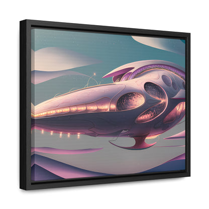 Voyage of the Celestial Whale - Gallery Canvas Wraps, Horizontal Frame