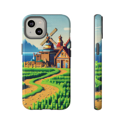 Pixel farming Village - Smartphone Tough Cases