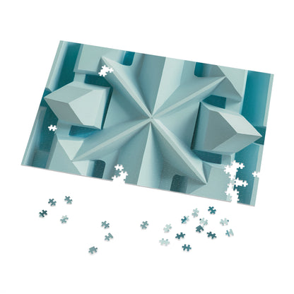 Geometric Frost - Jigsaw Puzzle (30, 110, 252, 500,1000-Piece)