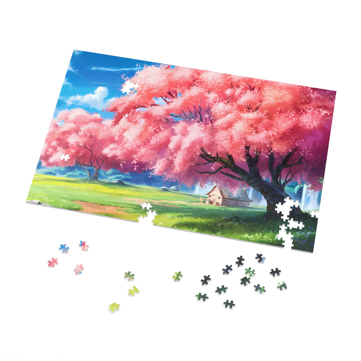 Serenity in Bloom - Jigsaw Puzzle (30, 110, 252, 500,1000-Piece)