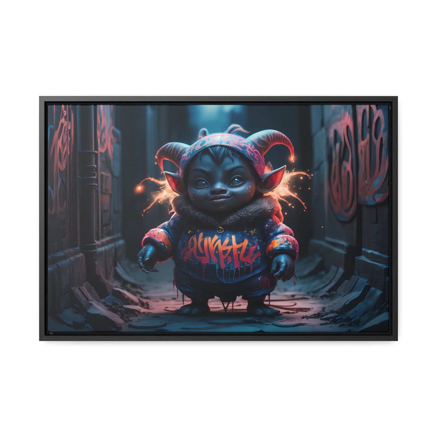 Urban Mischief - Gallery Canvas Wraps, Horizontal Frame