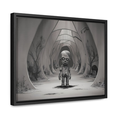 "Echoes of the Forgotten" - Gallery Canvas Wraps, Horizontal Frame