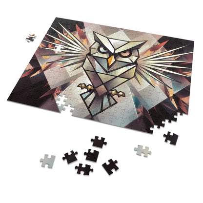 Guardian of the Geometric Night - Jigsaw Puzzle (30, 110, 252, 500,1000-Piece)