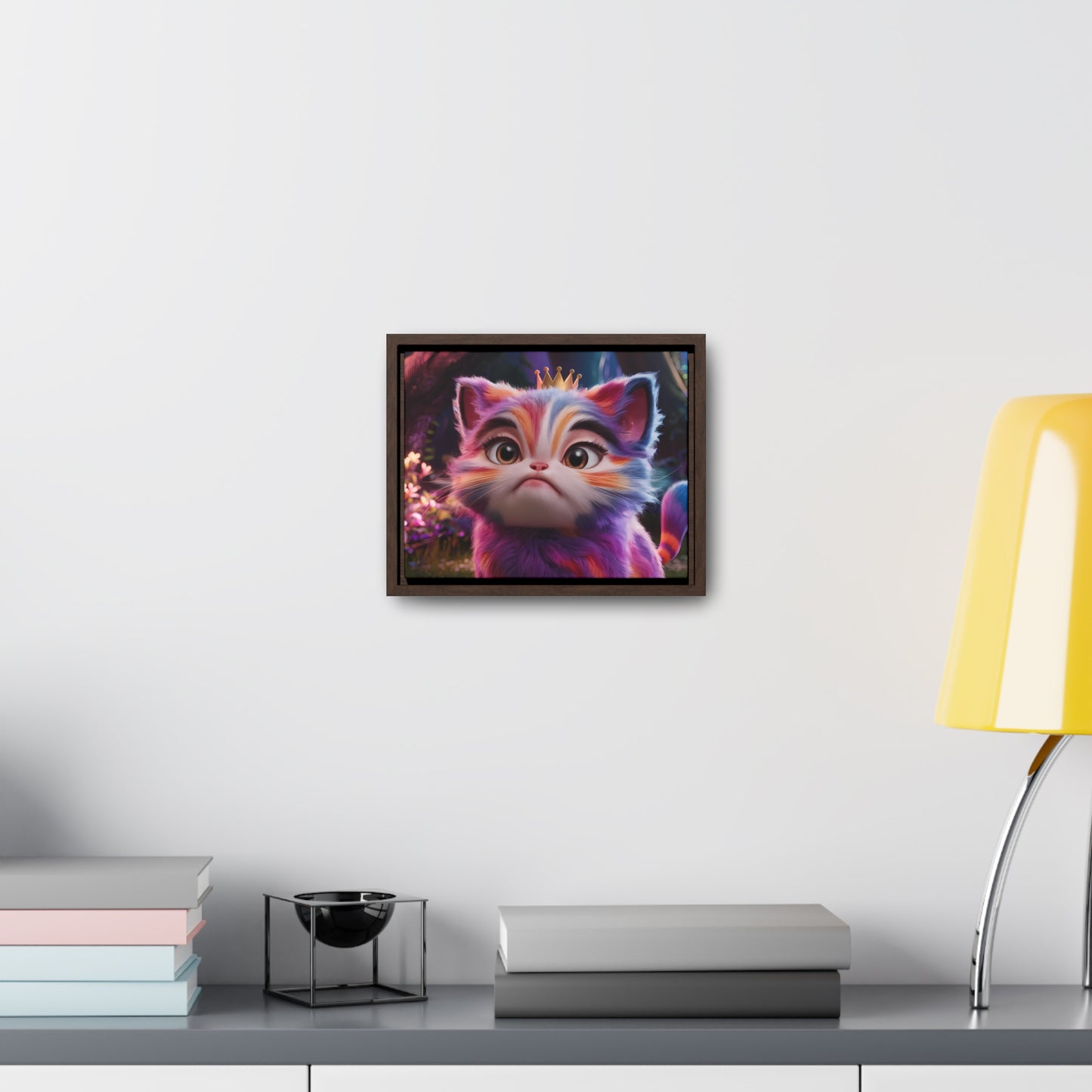 Regal Whiskers in the Enchanted Forest - Gallery Canvas Wraps, Horizontal Frame