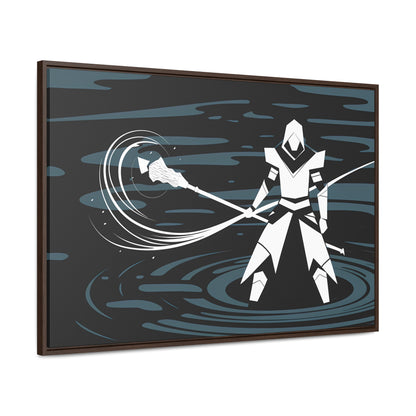 "Guardian of the Abyss" - Gallery Canvas Wraps, Horizontal Frame