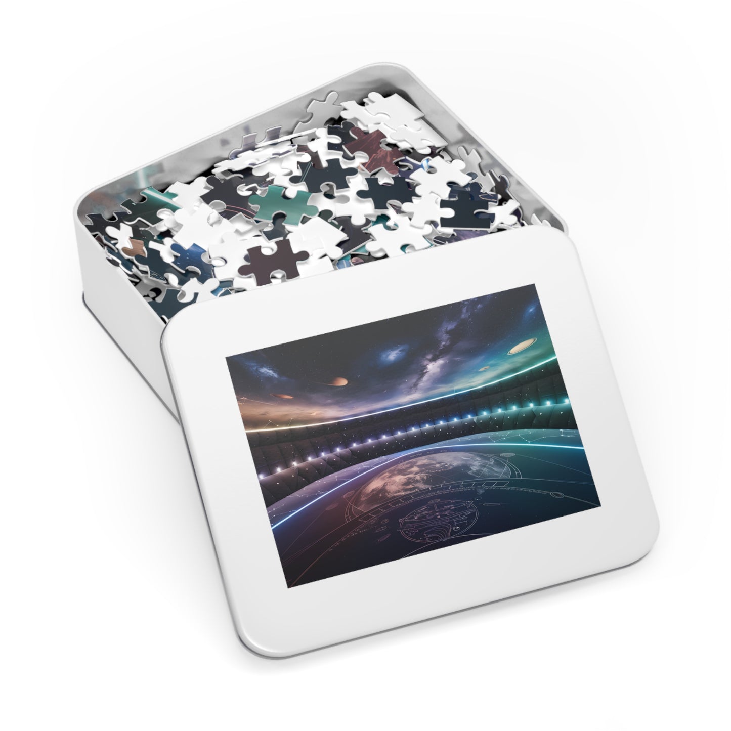 Stellar Observatory Interface - Jigsaw Puzzle (30, 110, 252, 500,1000-Piece)