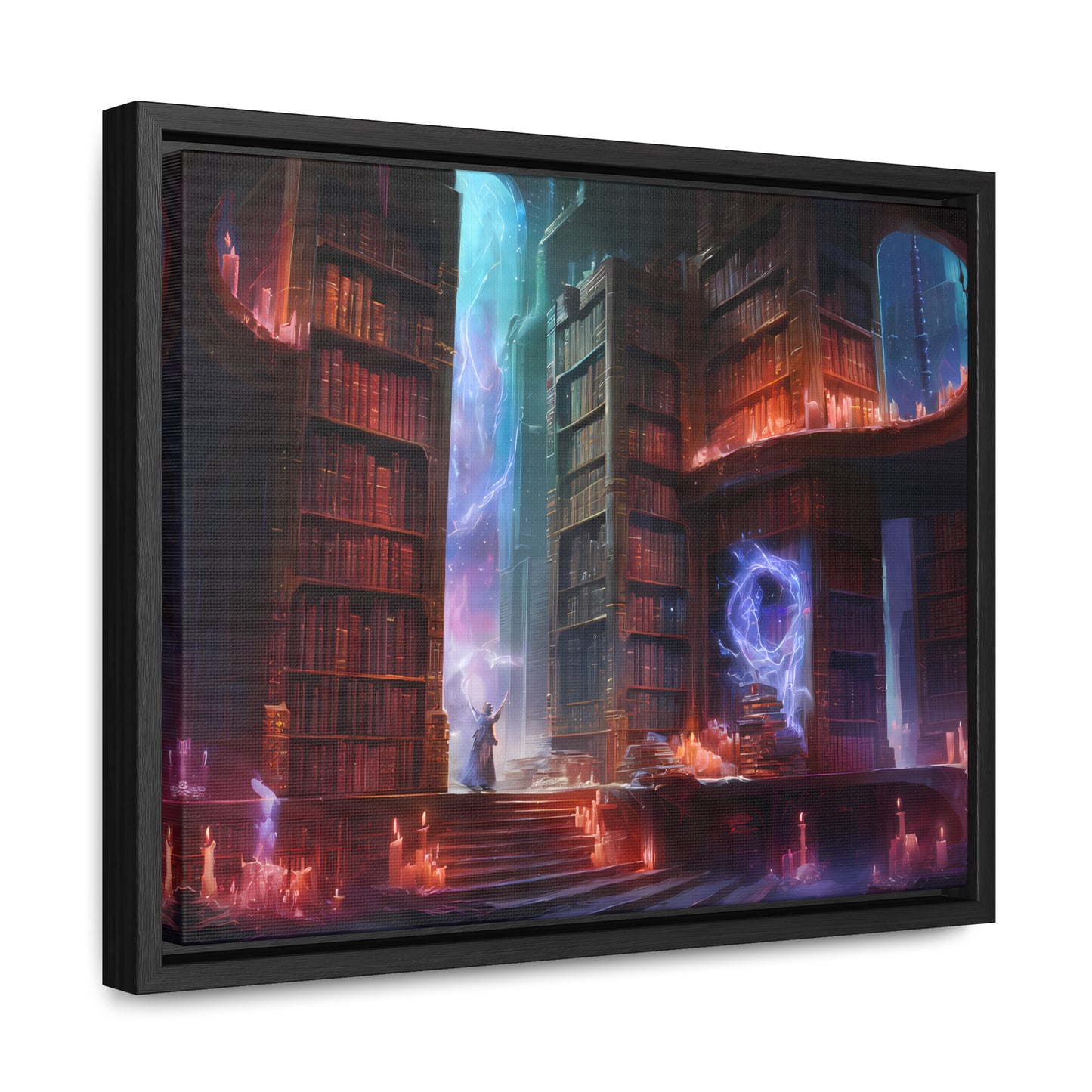 The Arcane Library of Eternal Wisdom - Gallery Canvas Wraps, Horizontal Frame