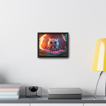 Wrath of the Alien Cephalopod - Gallery Canvas Wraps, Horizontal Frame