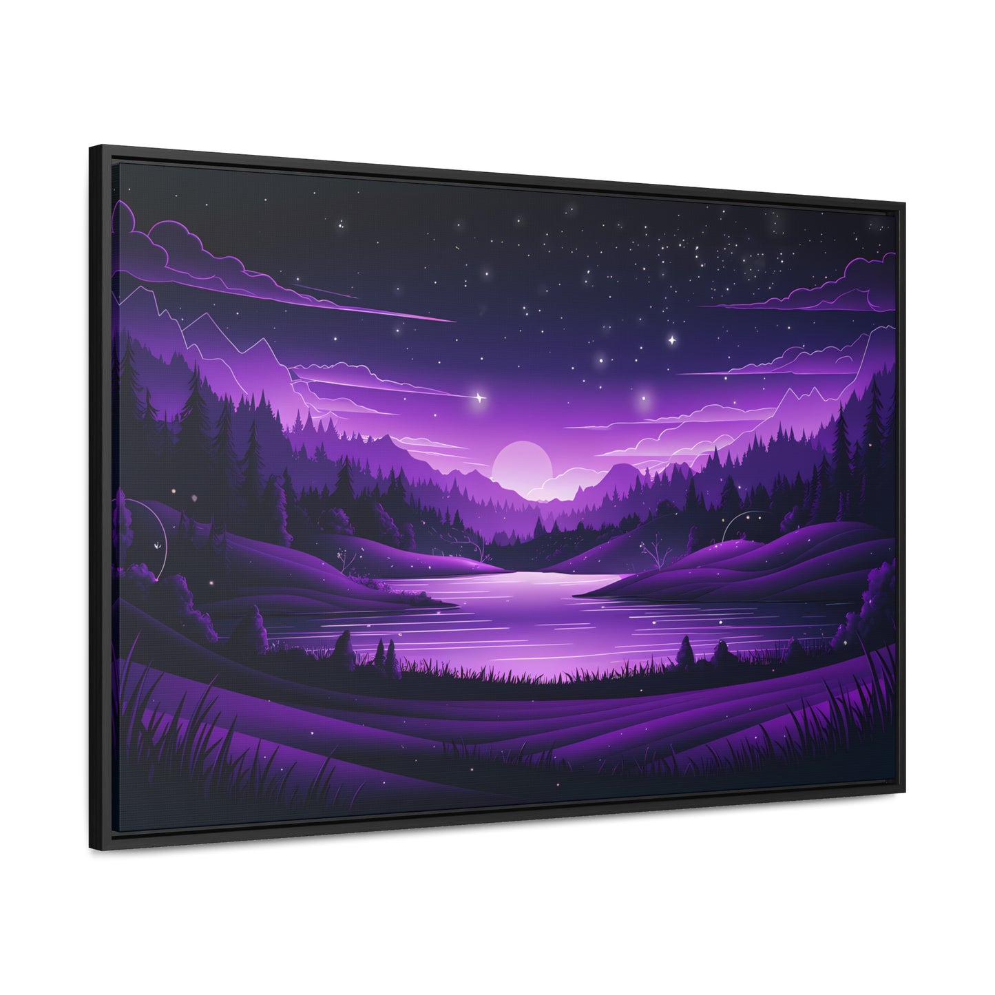 Twilight Serenity - Gallery Canvas Wraps, Horizontal Frame