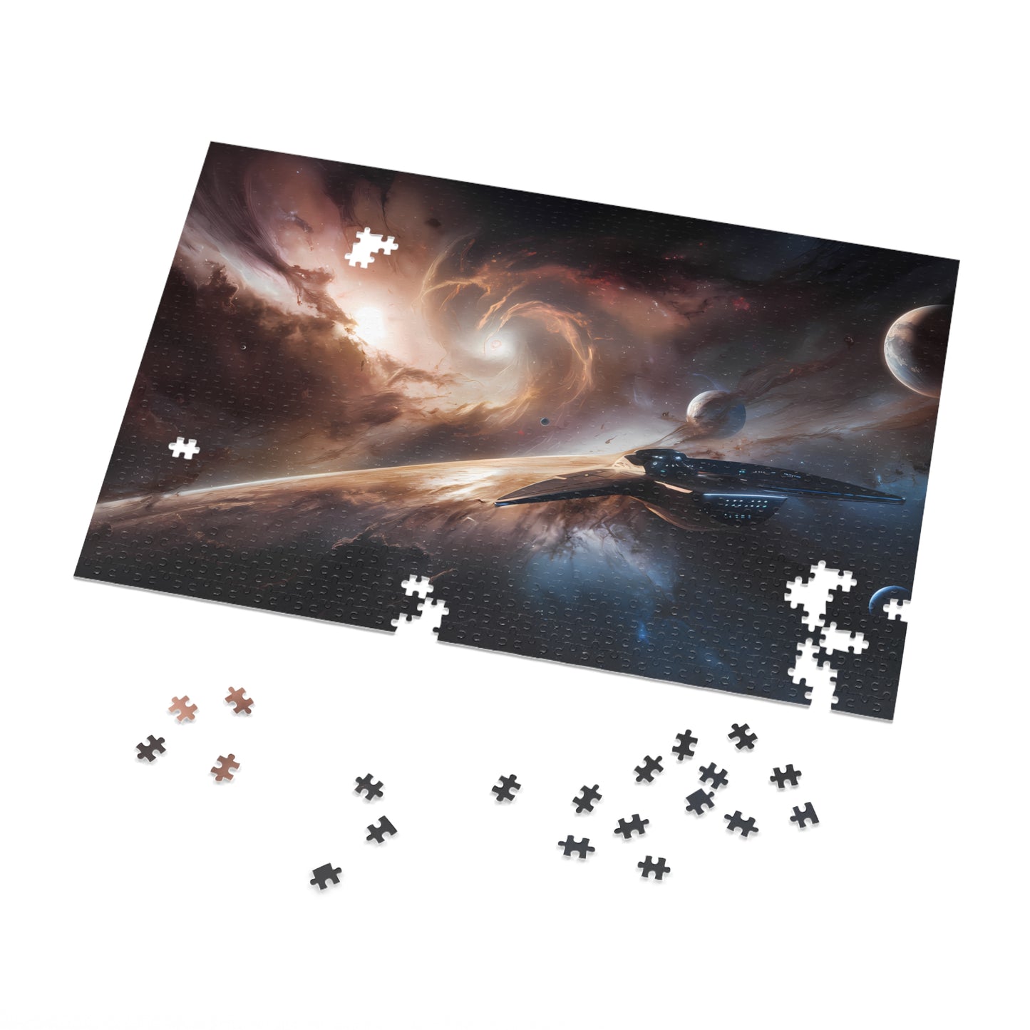 "Voyage Through the Cosmic Maelstrom" - Jigsaw Puzzle (30, 110, 252, 500,1000-Piece)