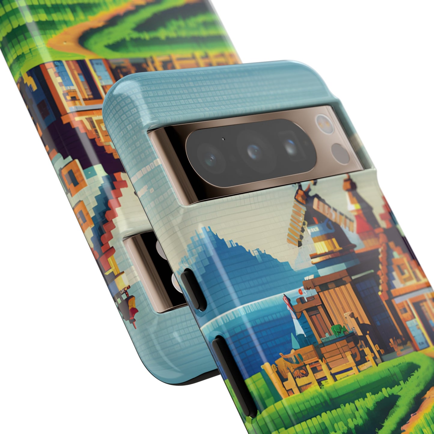 Pixel farming Village - Smartphone Tough Cases