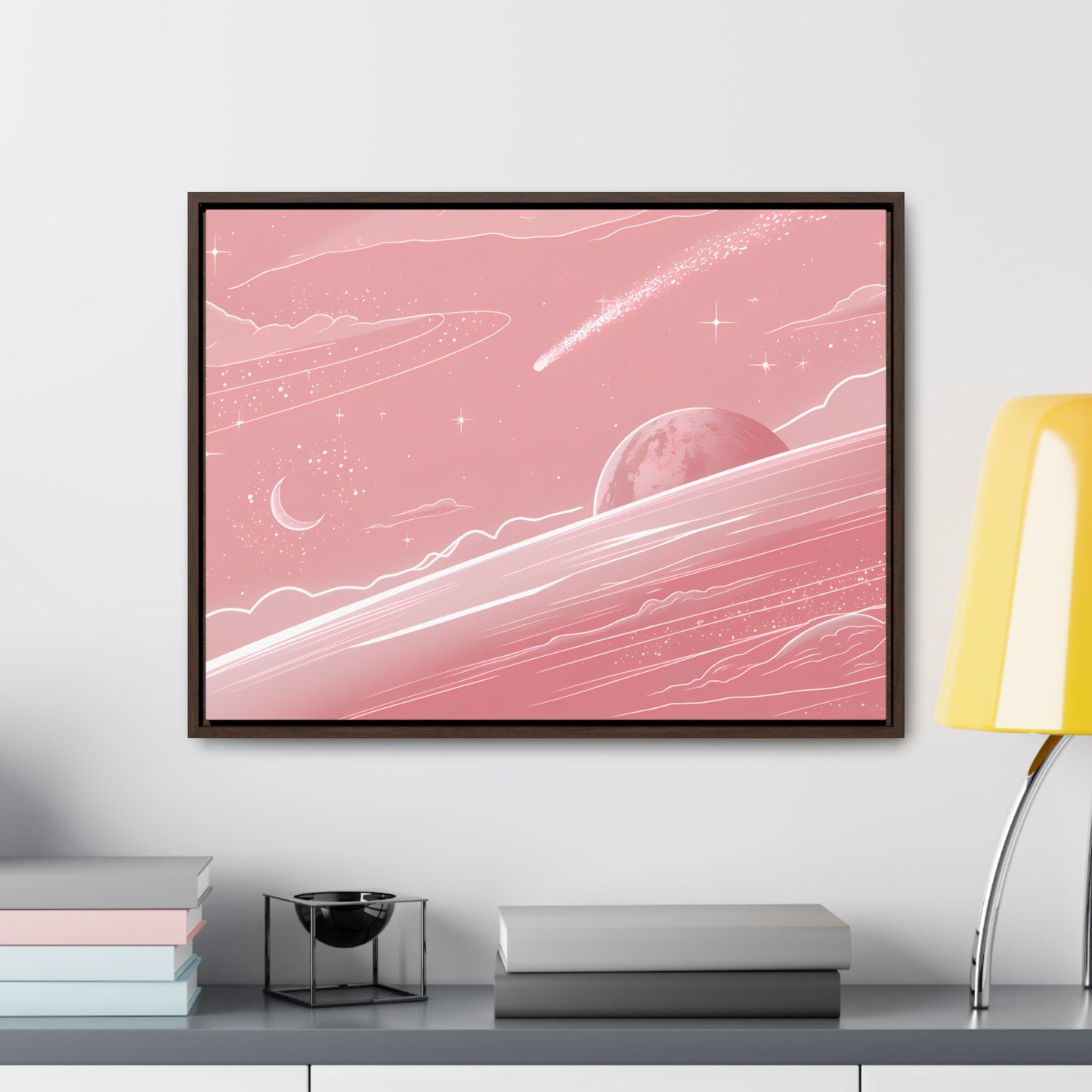 Celestial Dreamscape - Gallery Canvas Wraps, Horizontal Frame