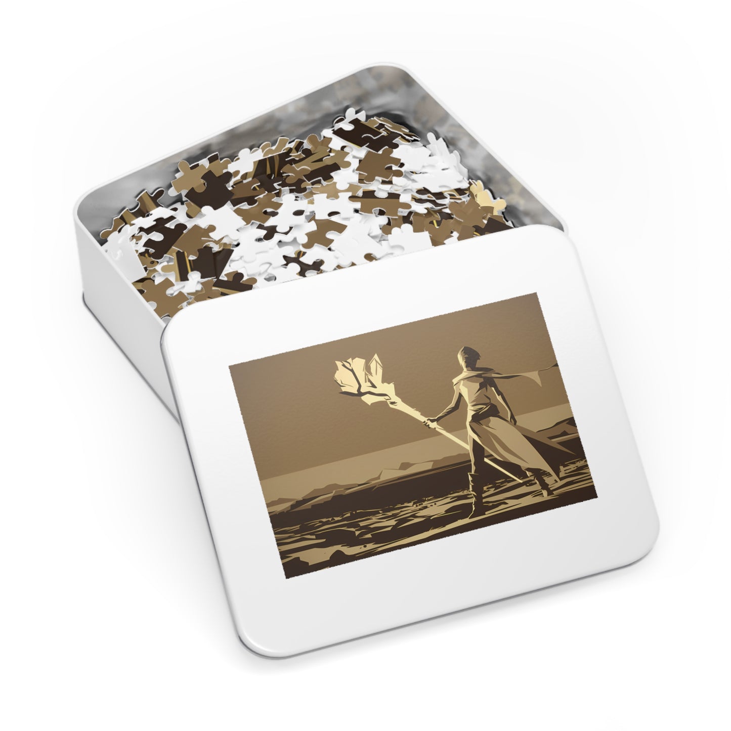 Wanderer of the Desert Twilight - Jigsaw Puzzle (30, 110, 252, 500,1000-Piece)