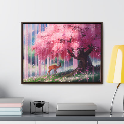 Beneath the Blossoming Canopy - Gallery Canvas Wraps, Horizontal Frame