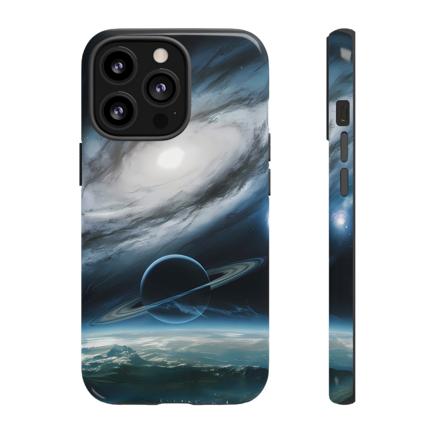 Outer Space viewing of a Planet - Smartphone Tough Cases