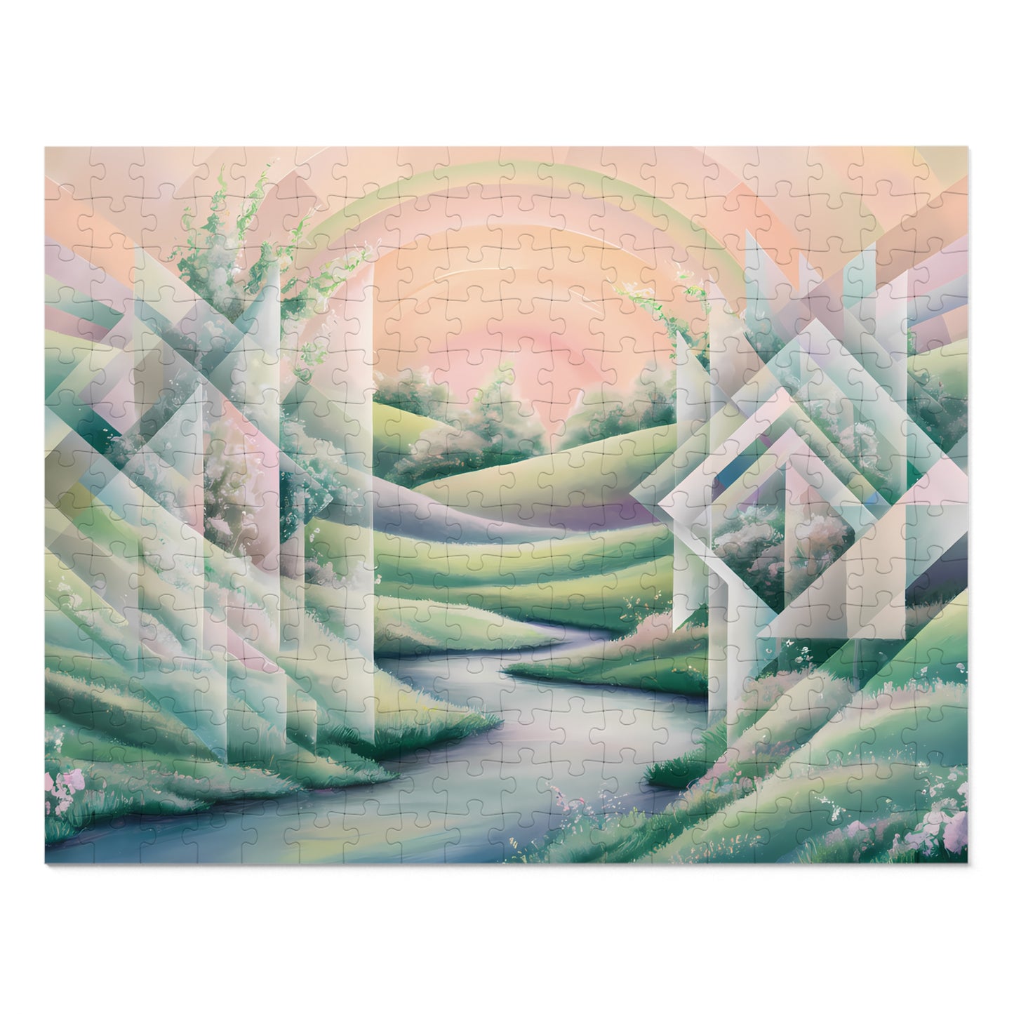 "Echoes of Serenity" - Jigsaw Puzzle (30, 110, 252, 500,1000-Piece)