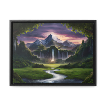 Loading Spinner in Progress - Gallery Canvas Wraps, Horizontal Frame