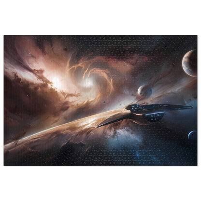 "Voyage Through the Cosmic Maelstrom" - Jigsaw Puzzle (30, 110, 252, 500,1000-Piece)
