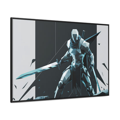 Blade of the Shattered Realm - Gallery Canvas Wraps, Horizontal Frame