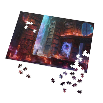 Sanctuary of Arcane Tomes - Jigsaw Puzzle (30, 110, 252, 500,1000-Piece)