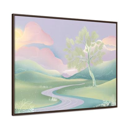 Whispers of Dawn - Gallery Canvas Wraps, Horizontal Frame