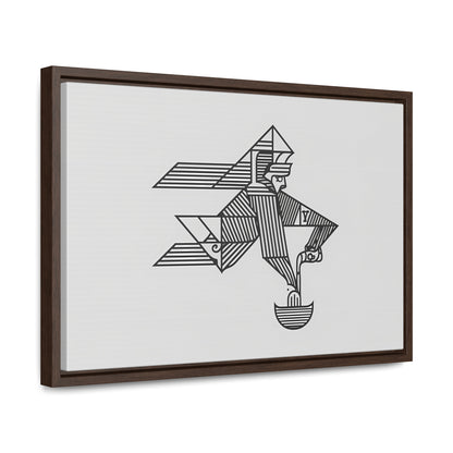 "The Water Bearer" - Gallery Canvas Wraps, Horizontal Frame