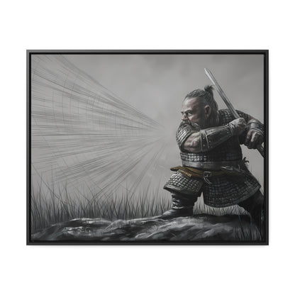 Defender of the Grey Plains - Gallery Canvas Wraps, Horizontal Frame