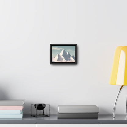Monolith Peaks - Gallery Canvas Wraps, Horizontal Frame