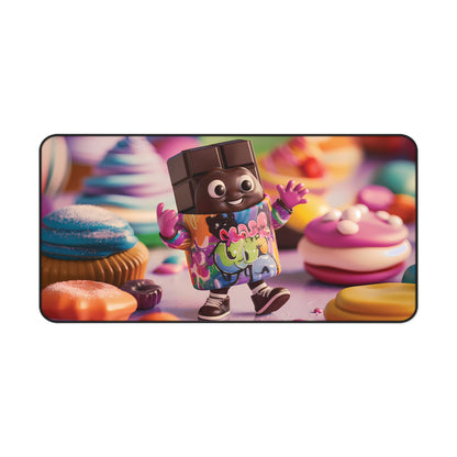 Cute Chocolate Bar - Desk Mat