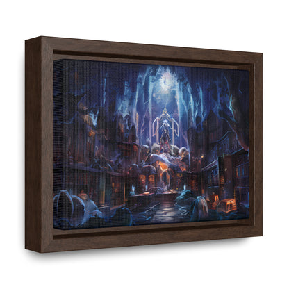Sanctuary of the Forgotten Tomes - Gallery Canvas Wraps, Horizontal Frame