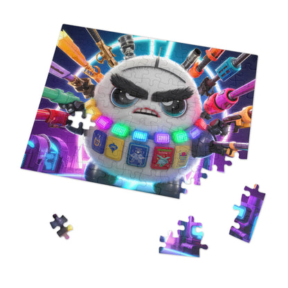 Battle-Ready Fluffbot - Jigsaw Puzzle (30, 110, 252, 500,1000-Piece)