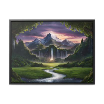 Loading Spinner in Progress - Gallery Canvas Wraps, Horizontal Frame