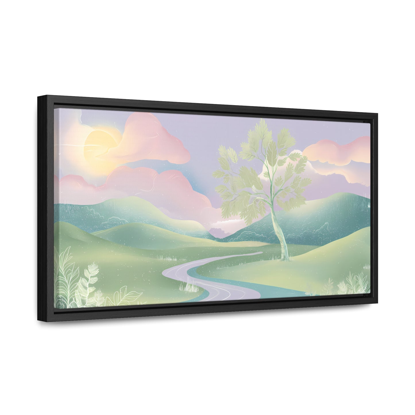 Whispers of Dawn - Gallery Canvas Wraps, Horizontal Frame