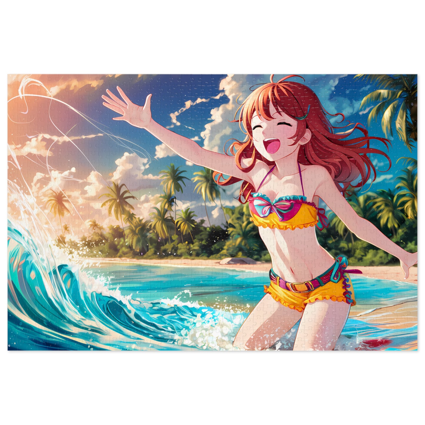 "Joyful Splash of Summer" - Jigsaw Puzzle (30, 110, 252, 500,1000-Piece)