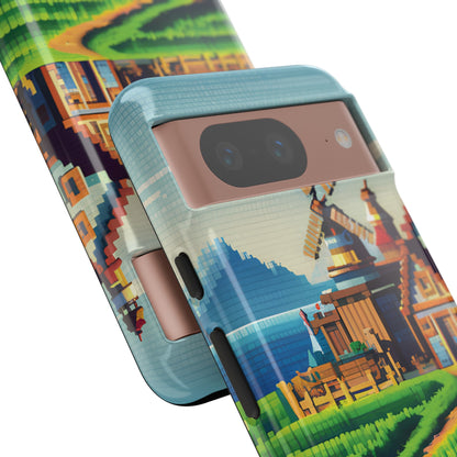 Pixel farming Village - Smartphone Tough Cases