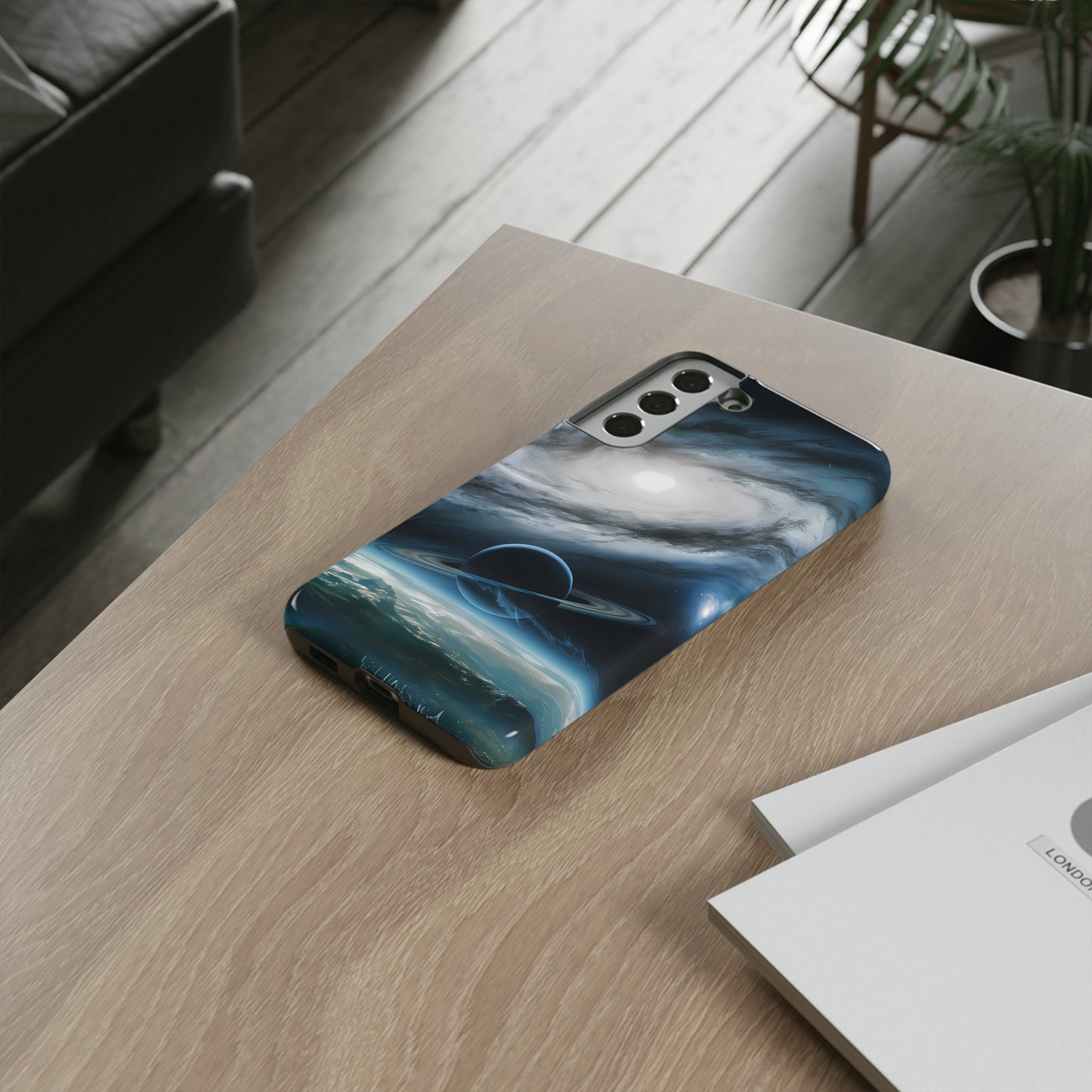 Outer Space viewing of a Planet - Smartphone Tough Cases